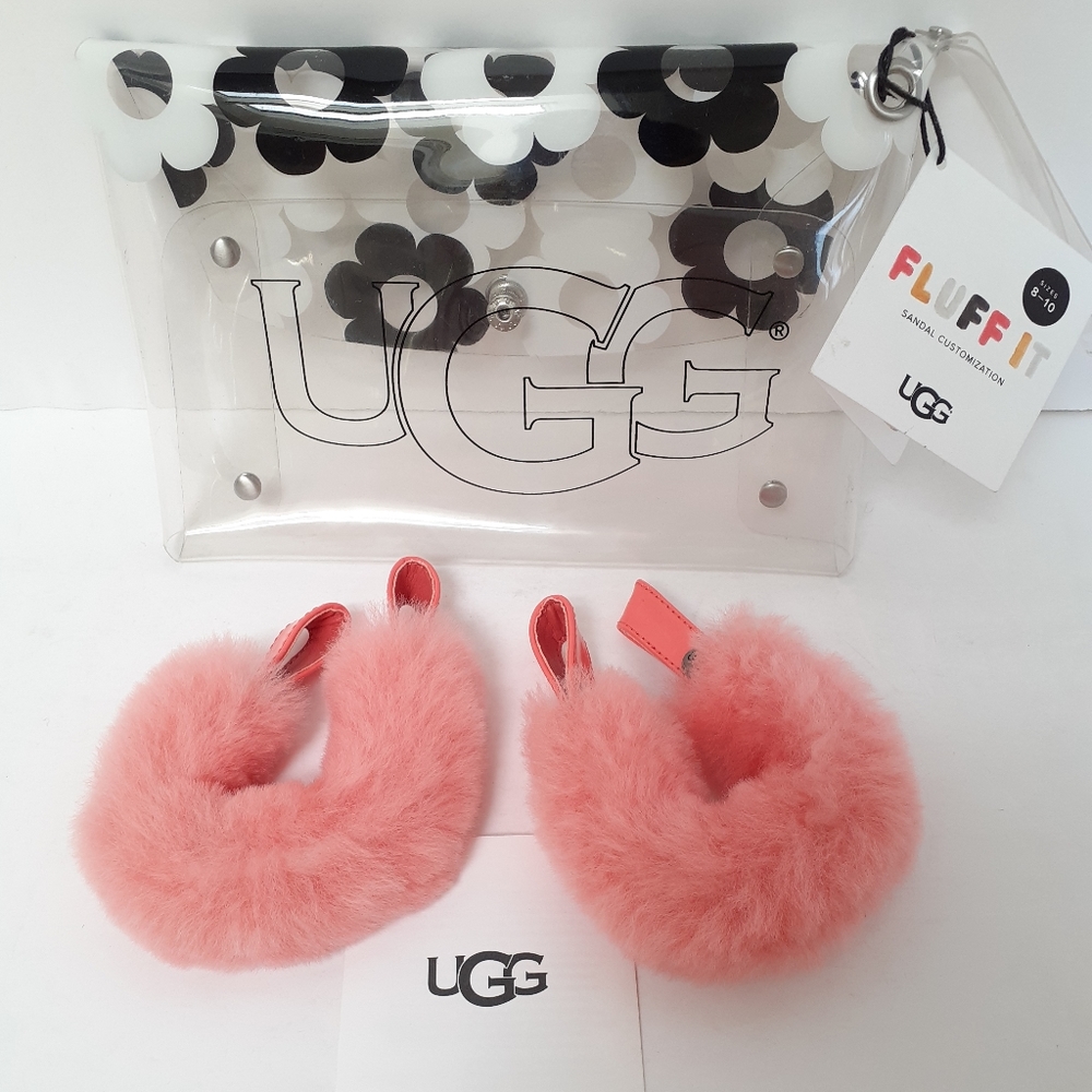 New UGG Fluff It Sandal Customization straps